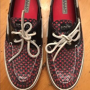 🌸Sequined Sperry Top Siders
